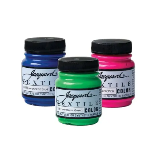 Jacquard&reg; Textile Color, 2.25oz. Fluorescent Green {2}