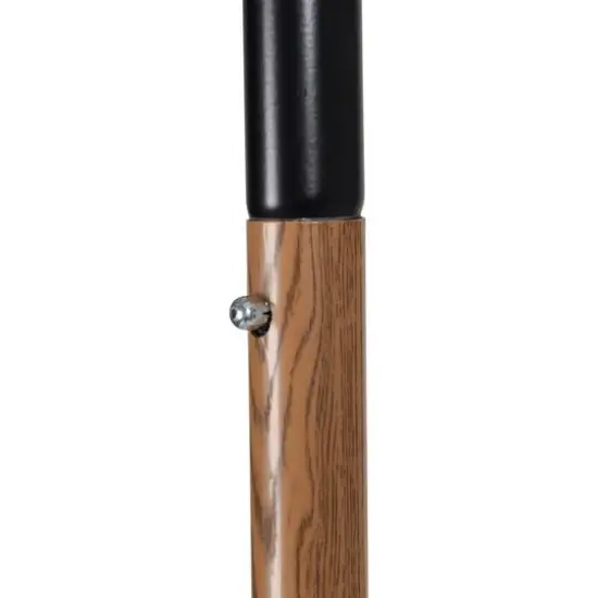 Honey Can Do Black Single Garment Rack with Shoe Shelf & Hanging Bar {8}