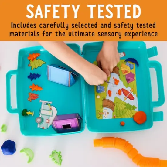 Creativity for Kids&reg; Sensory on the Go Camping Play Kit {13}