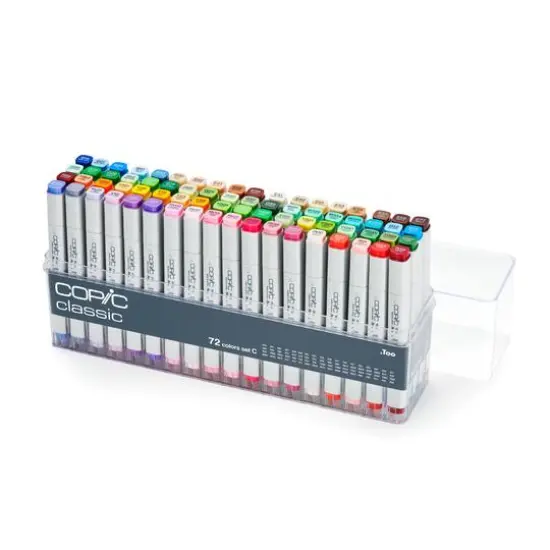 Copic&reg; Classic 72 Color Marker Set C {6}