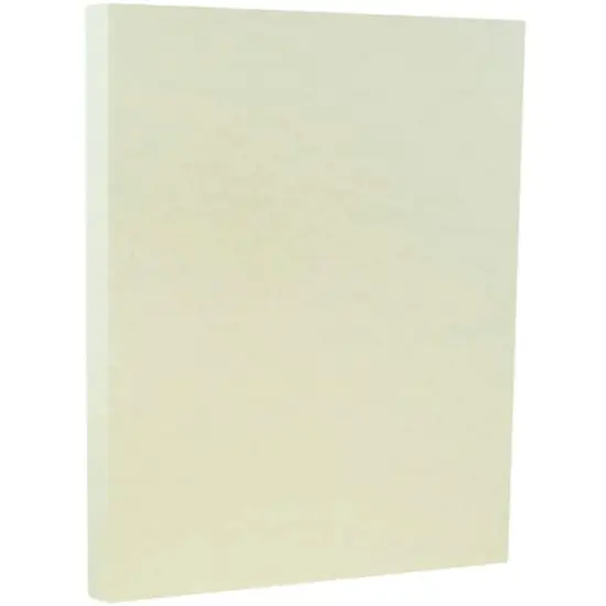 JAM Paper 8.5" x 11" Parchment Cardstock, 50 Sheets Green {1}