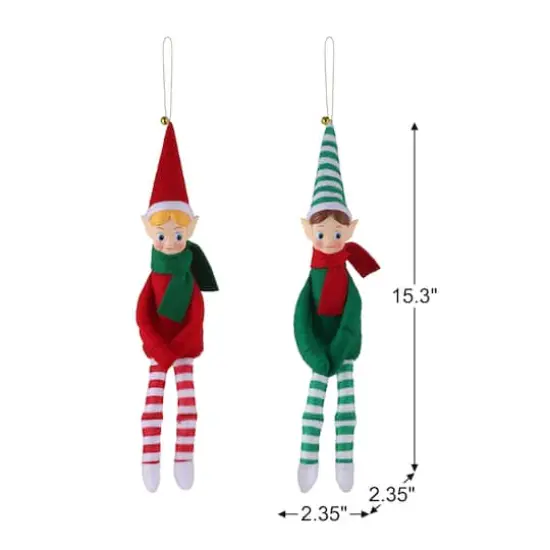 Mr. Christmas Recordable Knee Hugger Elves Set {4}