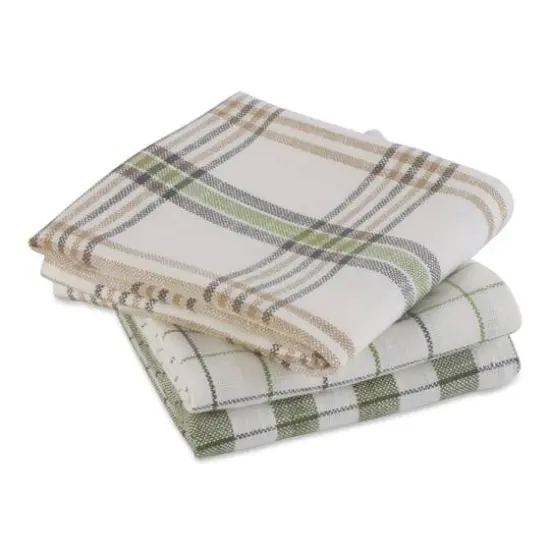 DII&reg; Fresh Herbs Kitchen Textiles Dishtowels & Dishcloths Green House Set {5}