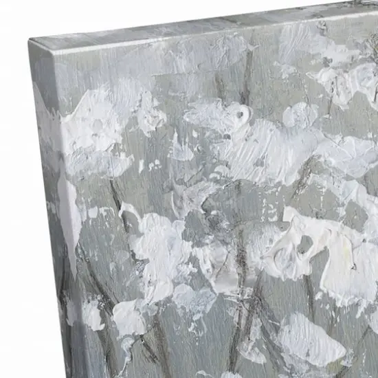 Church In Snowy Forest Canvas Wall Art {4}