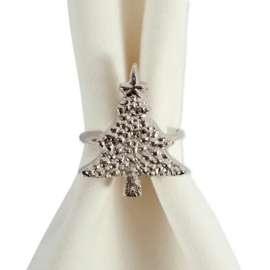 DII&reg; Christmas Tree Napkin Rings, 6ct. {4}