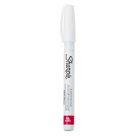 Sharpie&reg; Oil-Based Paint Marker, Fine Point White {4}