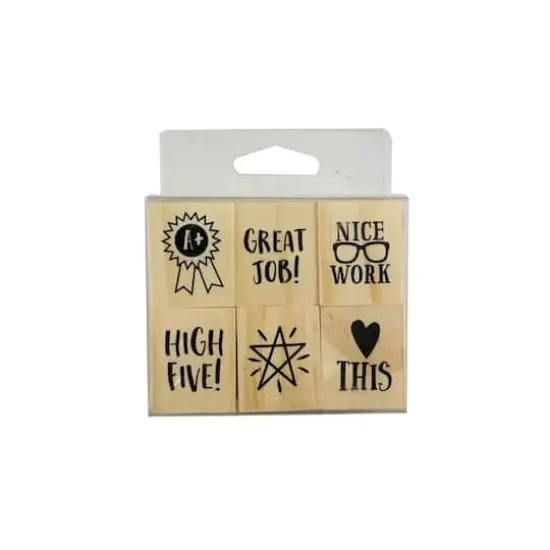 Nice Work Wood Stamp Set by Recollections&trade; {1}