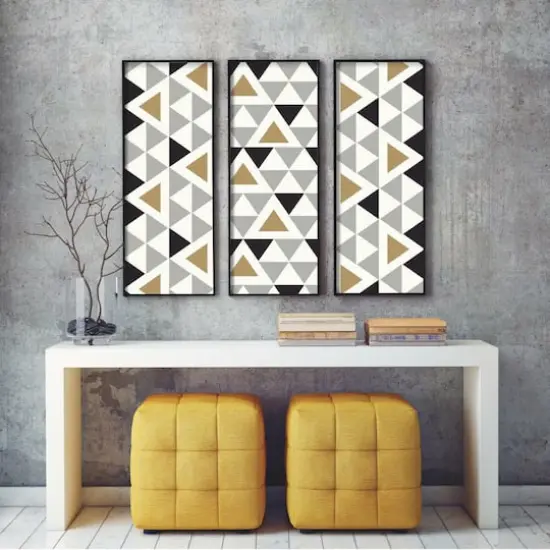 RoomMates Geometric Triangle Peel & Stick Wallpaper {5}