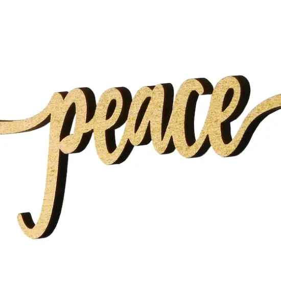 10" Christmas Place Setting Message D&eacute;cor, 6ct. {3}