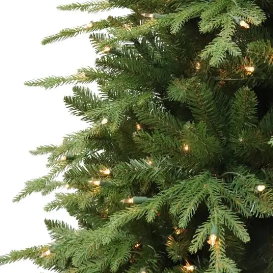 7.5ft. Pre-Lit Galveston Fir Artificial Christmas Tree, Clear Lights {4}