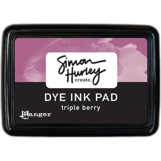 Simon Hurley create. Dye Ink Pad Triple Berry {1}