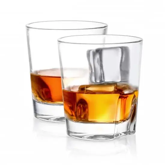 JoyJolt&reg; 8.4oz. Carina Crystal Whiskey Glasses, 2ct. {1}