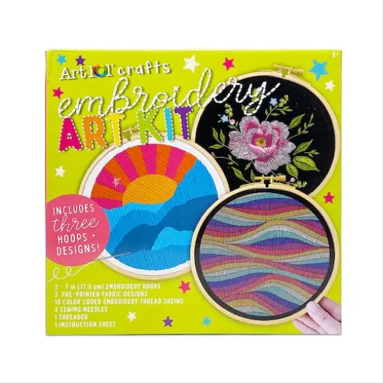 Art 101 Embroidery Art Kit {1}