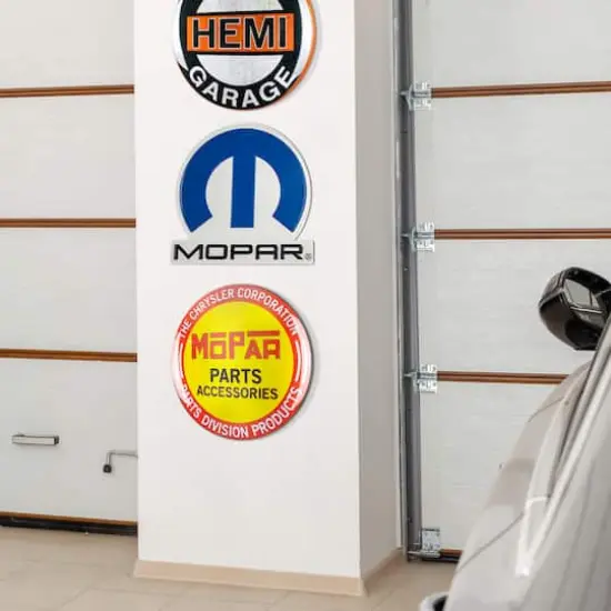 American Art D&eacute;cor&trade; 15.5" Mopar&trade; Dome Metal Sign {3}