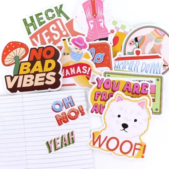 Vinyl Diecut Sayings & Phrases Sticker Set by Recollections&trade; {3}