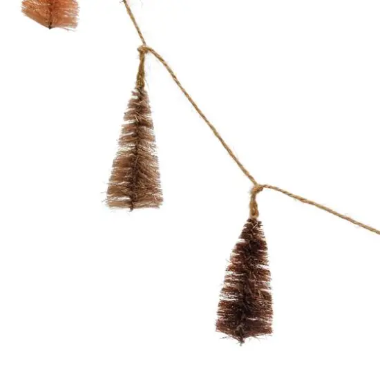 Hello Honey&reg; 5ft. Multicolor Sisal Bottle Brush Tree Garland {3}