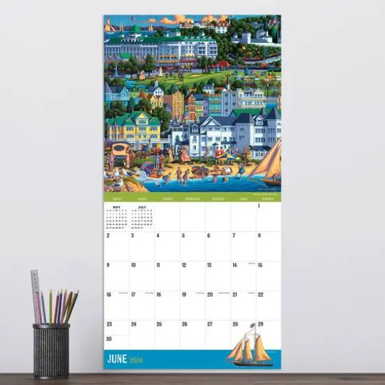 TF Publishing 2024 Scenes from the Midwest Wall Calendar {5}