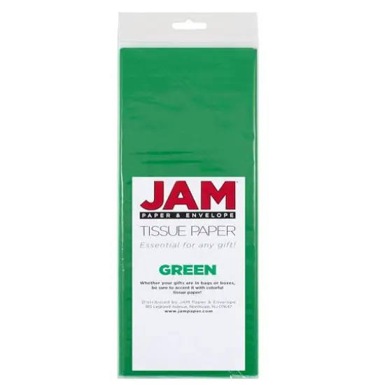 JAM Paper Green Tissue Paper, 30ct. {3}