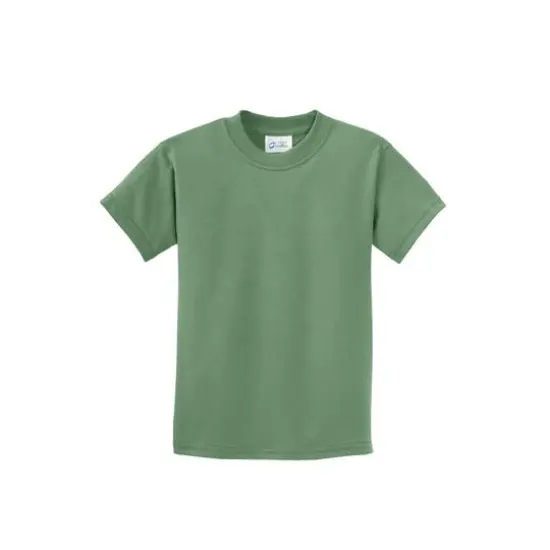 Port & Company&reg; Beach Wash Garment-Dyed Youth T-Shirt Safari {1}