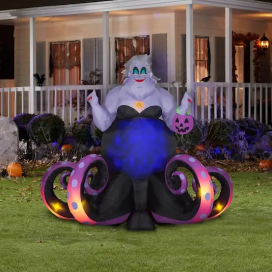 6ft. Airblown&reg; Inflatable Halloween Disney Ursula {3}