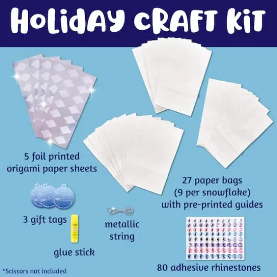 Creativity for Kids&reg; Make Your Own Snowflake Ornaments {4}