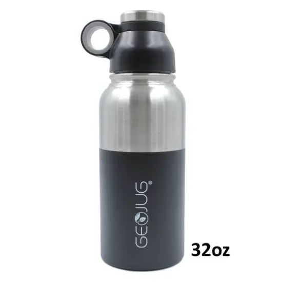 Brentwood GeoJug 32 oz. Stainless Steel Water Bottle {3}