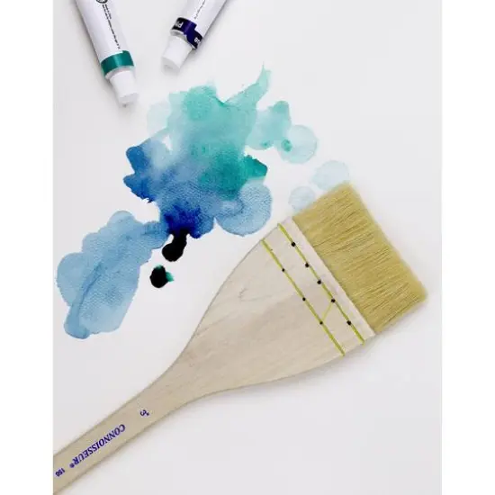 Connoisseur&reg; Flat Handle Hake Brush {5}