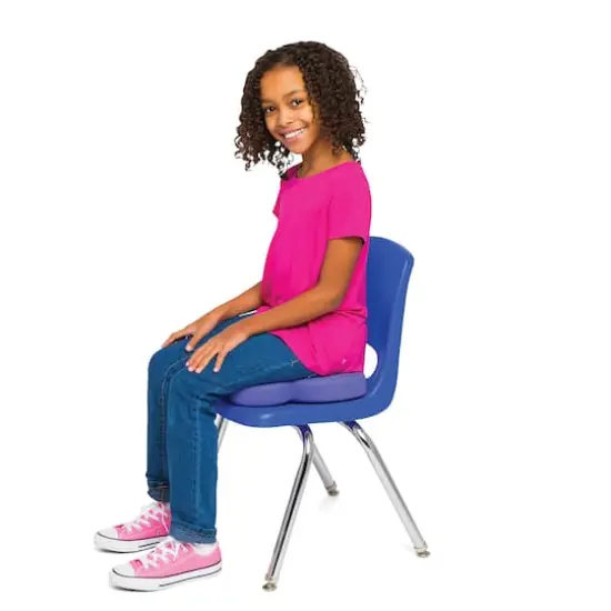 Bouncyband&reg; Purple Butterfly Wiggle Seat Sensory Cushion {7}