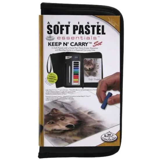 Royal & Langnickel&reg; Essentials&trade; Keep N' Carry&trade; Soft Pastel Set {1}
