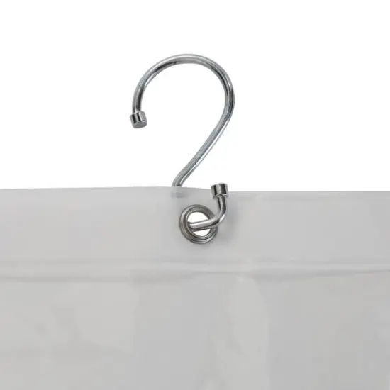 Bath Bliss Premium Weight PEVA Shower Liners, 2ct. Clear {4}