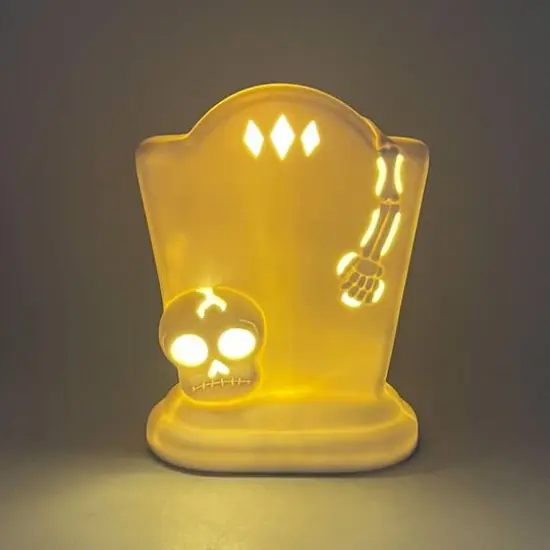 7.75" DIY Ceramic LED Tombstone D&eacute;cor by Make Market&reg; {3}