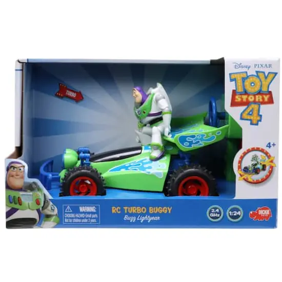 Jada Toys&reg; Toy Story 4 Remote-Control Turbo Buggy with Buzz Lightyear Toy {7}