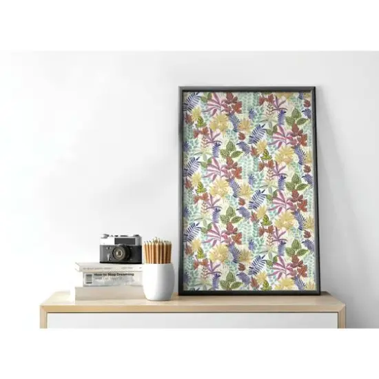 RoomMates Watercolor Tropics Peel & Stick Wallpaper White/Purple {7}