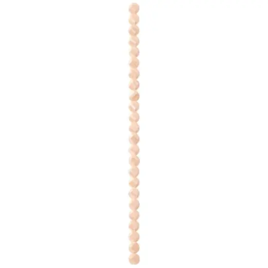 Silverite Champagne Glass Round Beads by Bead Landing™, 8mm {4}