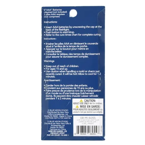 Blue Moon Studio&trade; UV Resin Craft 12 LED UV Flashlight {4}