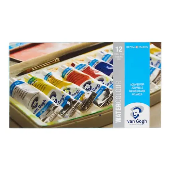Royal Talens Van Gogh 12 Color Watercolor Palette Set {4}