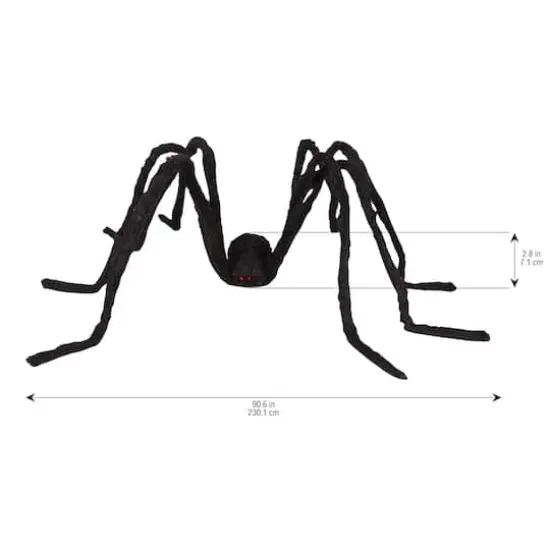 7.5ft. Black Spider D&eacute;cor by Ashland&reg; {5}