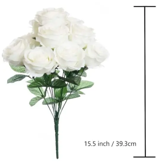 Cream Rose Bush by Ashland&reg; {5}