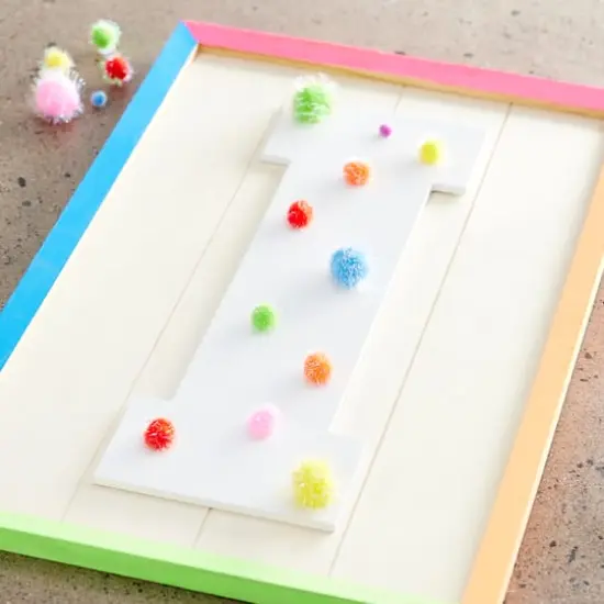 13" White MDF Uppercase Letter by Make Market&reg; I {3}