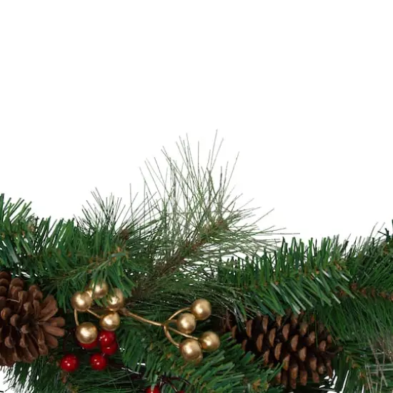6ft. Decorated Artificial Berries & Pinecone Garland {4}
