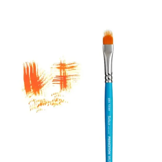 Princeton&trade; Select&trade; Artiste Series 3750 Short Handle Filbert Grainer Brush {4}