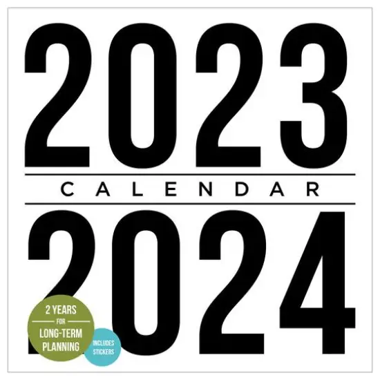 TF Publishing 2023-2024 Two Year Wall Calendar {1}