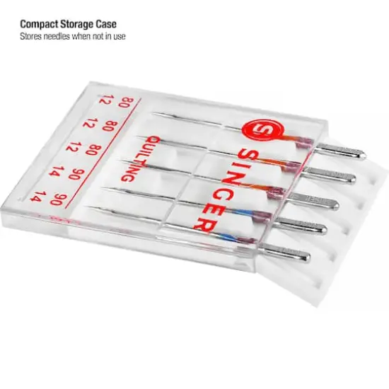 SINGER&reg; Quilting Machine Needles, 5ct. {5}