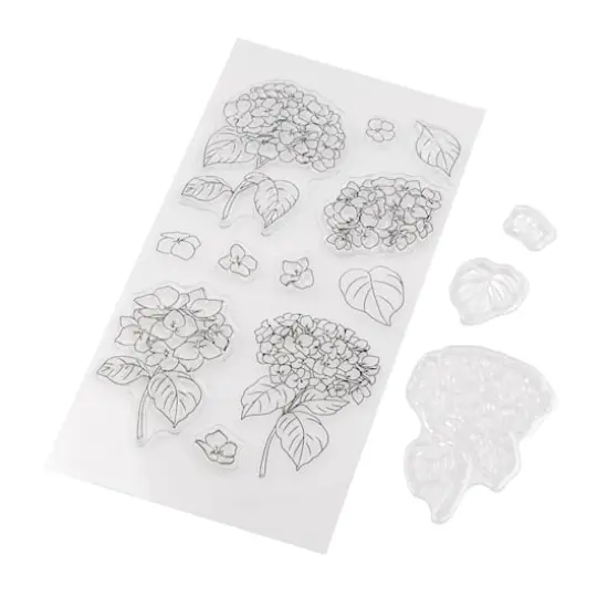 Hydrangea Clear Stamp Set by Recollections&trade; {1}