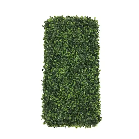 24" Artificial Green Boxwood Hedge {7}