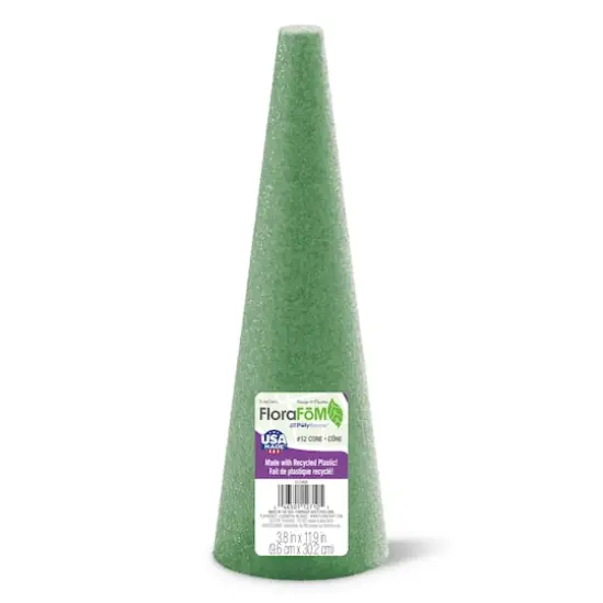FloraCraft&reg; FloraFōM Cone Green {3}