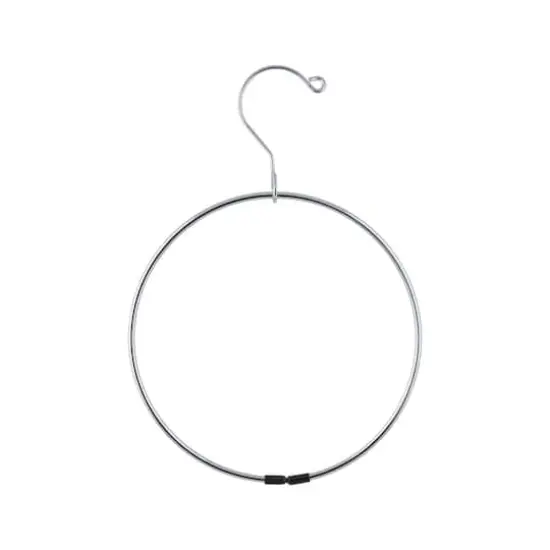 Organize It All Chrome Belt/Scarf Ring {1}