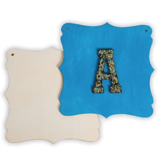 S&S&reg; Worldwide Laser Cut Wood Plaque, 24ct. {1}