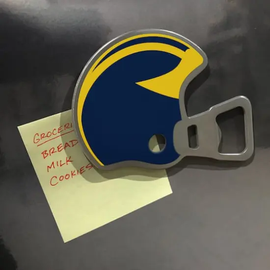 College Football Season Opener Bottle Opener Michigan Wolverines {5}
