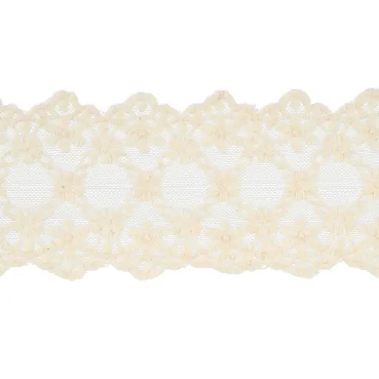 3" Ivory Embroidered Lace Trim by Celebrate It&reg; {3}